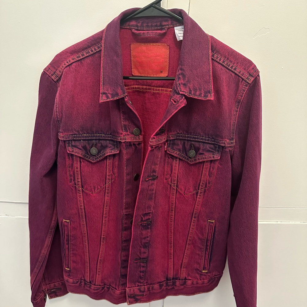 Levi’s Acid Wash Pink Denim Jacket